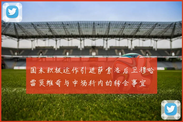 国米积极运作引进萨索洛后卫穆哈雷莫维奇与中场科内的转会事宜